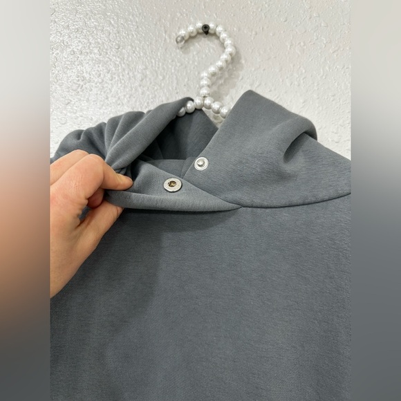 LKSD Hoddie Oversized Women’s Size Medium Gray - Picture 4 of 12